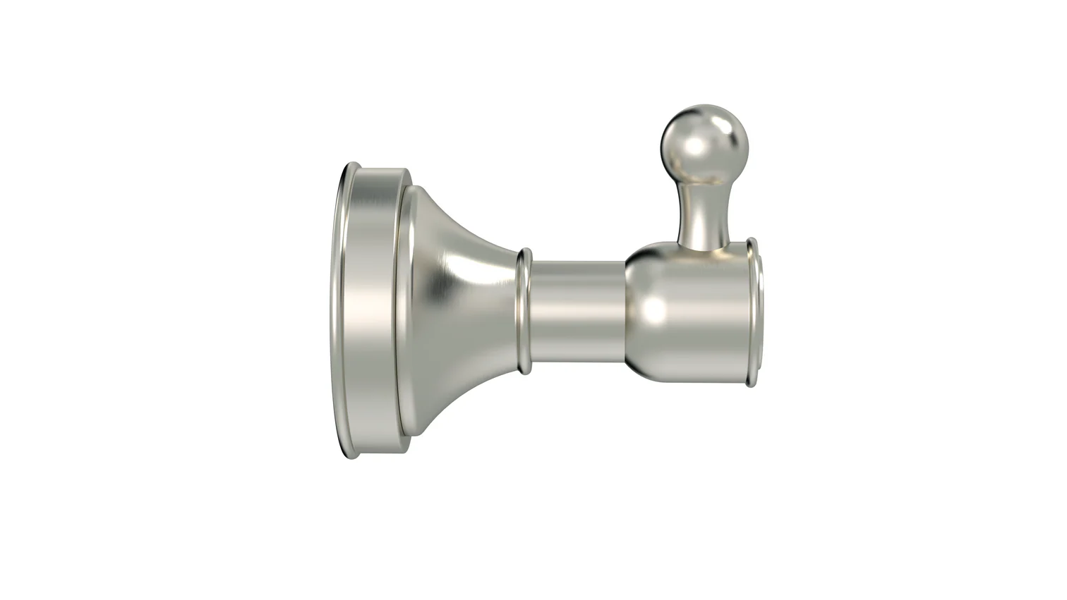 HR03-R3-PVDBN_SIDE_1512x Harrington Robe Hook - Image 1