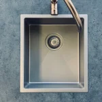 Lavello Bar Sink - Single Bowl 382 x 272 - PVD Brushed - Image 2