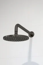 Round Wall Shower Curved Arm 400mm - Image 10