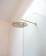 Round Wall Shower Curved Arm 400mm - Image 17