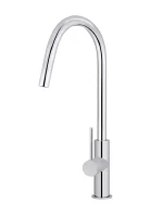 Round Piccola Pull Out Kitchen Mixer Tap - Image 4
