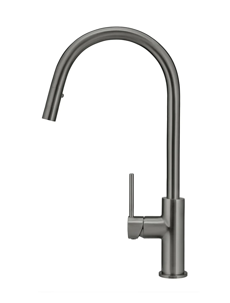 Round Piccola Pull Out Kitchen Mixer Tap - Image 17
