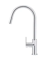 Round Paddle Piccola Pull Out Kitchen Mixer Tap - Image 3