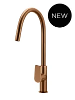 Round Paddle Piccola Pull Out Kitchen Mixer Tap - Image 8