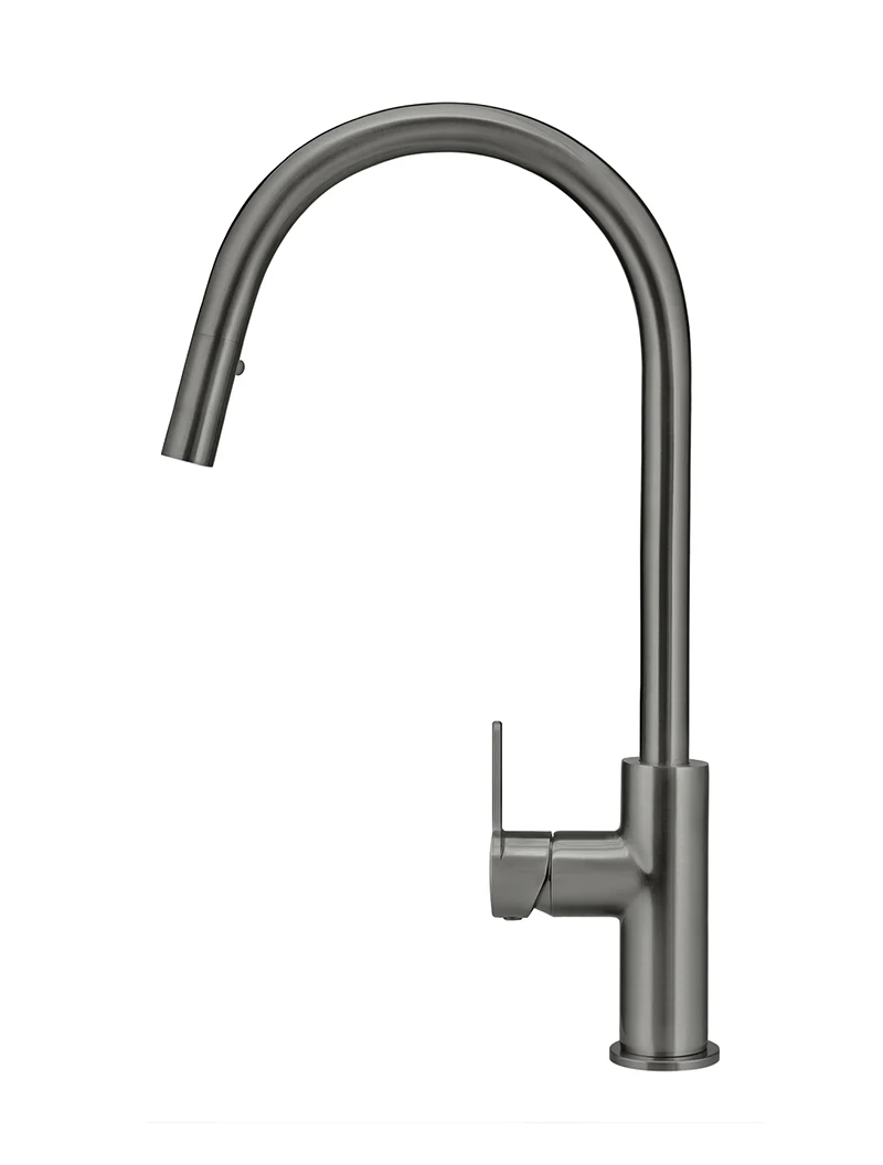 Round Paddle Piccola Pull Out Kitchen Mixer Tap - Image 13