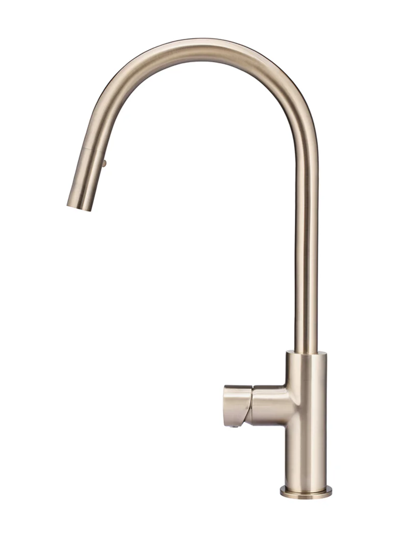 Round Pinless Piccola Pull Out Kitchen Mixer Tap - Image 20