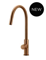Round Pinless Piccola Pull Out Kitchen Mixer Tap - Image 8