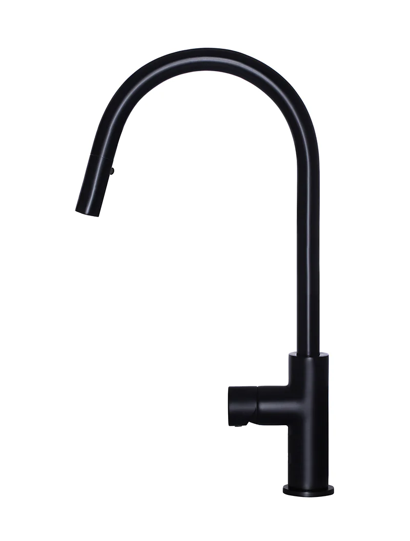 Round Pinless Piccola Pull Out Kitchen Mixer Tap - Image 27