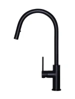 Round Piccola Pull Out Kitchen Mixer Tap - Image 36