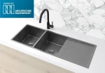 Lavello Kitchen Sink - Double Bowl & Drainboard 1160 x 440 - Image 10