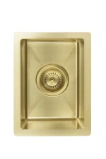 Lavello Bar Sink - Single Bowl 382 x 272 - PVD Brushed - Image 10