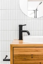 Round Basin Mixer Curved - Image 29