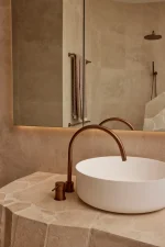 Round Gooseneck High-Rise Swivel Hob Spout - Image 5