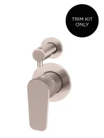 Round Diverter Mixer Paddle Handle Trim Kit (In-wall Body Not Included) - Image 20