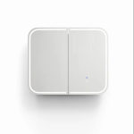 LED Newport White Shaving Cabinet - Premium Edition