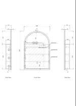LED Archie 900(H)x600(W)  Shaving Cabinet - Premium Edition - Image 7