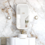 LED Newport  White Shaving Cabinet - Premium Edition - Image 18