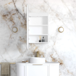 LED Newport  White Shaving Cabinet - Premium Edition - Image 16