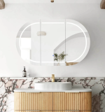 LED Bondi 1200(W)x750(H)  Shaving Cabinet - Premium Edition - Image 2