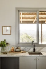 Round Gooseneck Kitchen Mixer Tap with Pinless Handle - Image 16