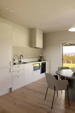 Round Gooseneck Kitchen Mixer Tap with Pinless Handle - Image 17