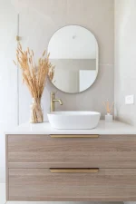 Round Tall Basin Mixer Curved - Image 19