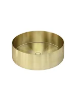 Lavello Round Steel Bathroom Basin 380 x 110 - Image 23