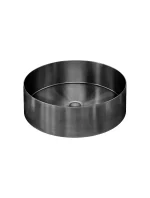 Lavello Round Steel Bathroom Basin 380 x 110 - Image 10