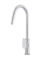 Round Paddle Piccola Pull Out Kitchen Mixer Tap - Image 4