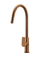 Round Paddle Piccola Pull Out Kitchen Mixer Tap - Image 5