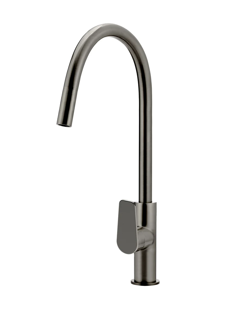 Round Paddle Piccola Pull Out Kitchen Mixer Tap - Image 14