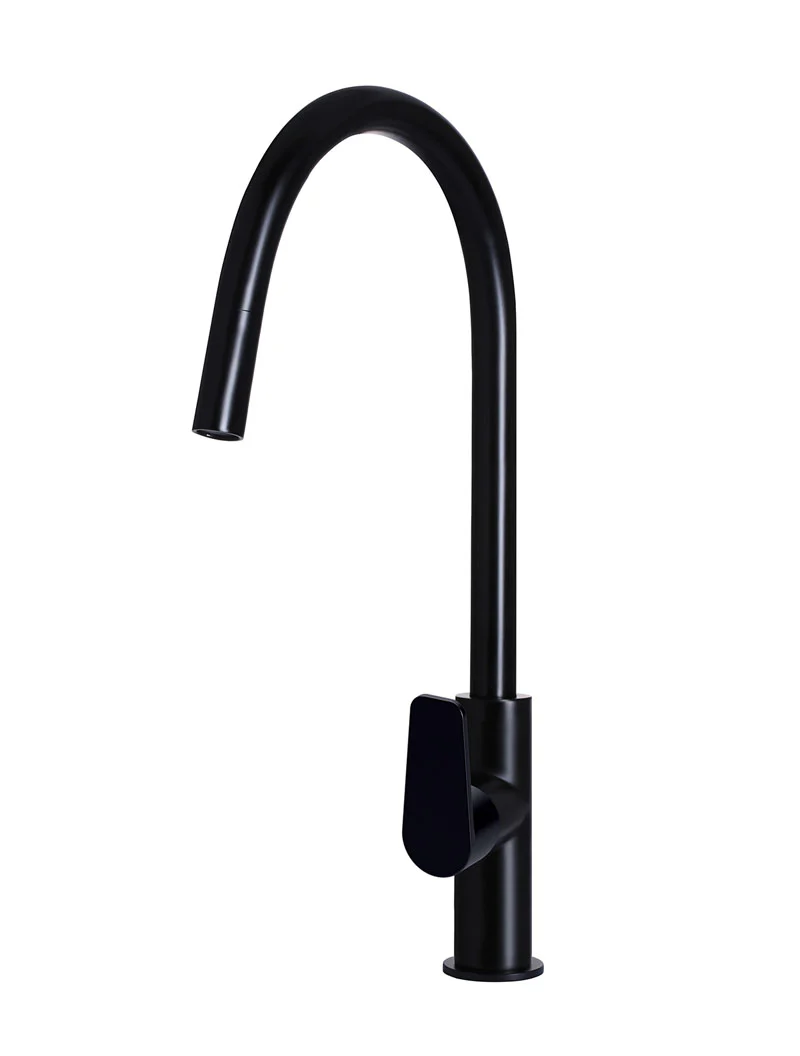 Round Paddle Piccola Pull Out Kitchen Mixer Tap - Image 26