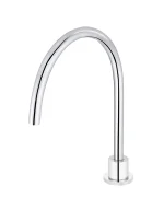 Round Gooseneck High-Rise Swivel Hob Spout