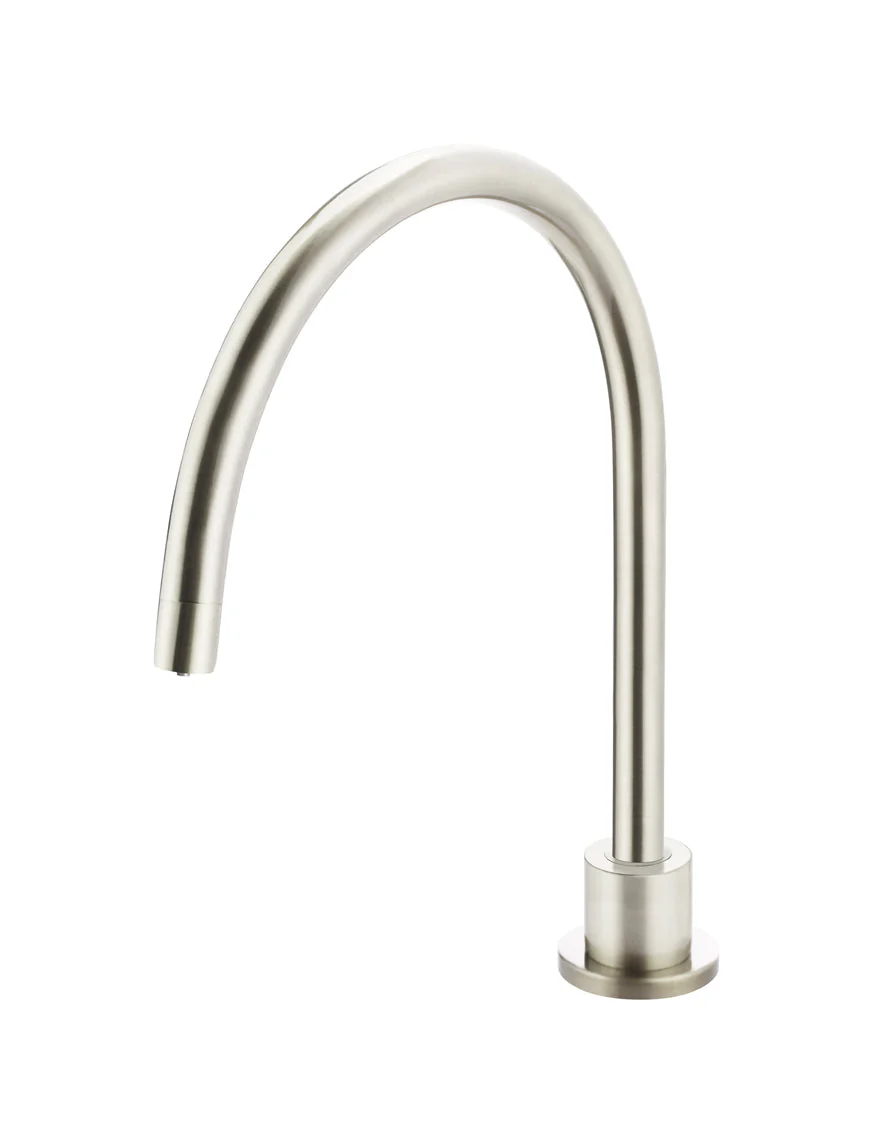 Round Gooseneck High-Rise Swivel Hob Spout - Image 11