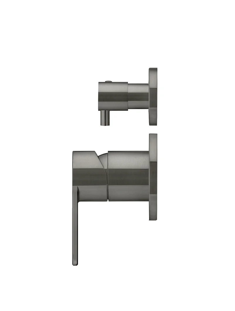 Round Diverter Mixer Paddle Handle Trim Kit (In-wall Body Not Included) - Image 16