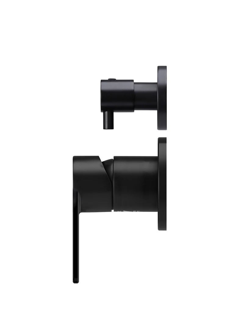 Round Diverter Mixer Paddle Handle Trim Kit (In-wall Body Not Included) - Image 26