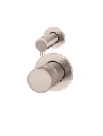Round Diverter Mixer Pinless Handle Trim Kit (In-wall Body Not Included) - Image 16