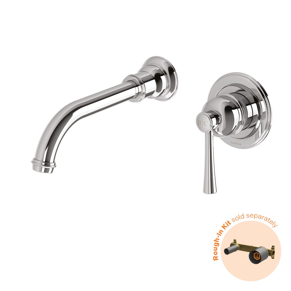 Cromford SwitchMix Wall Basin / Bath Mixer Set 180mm (Fit-Off Kit Only) – Lead Free - Image 9