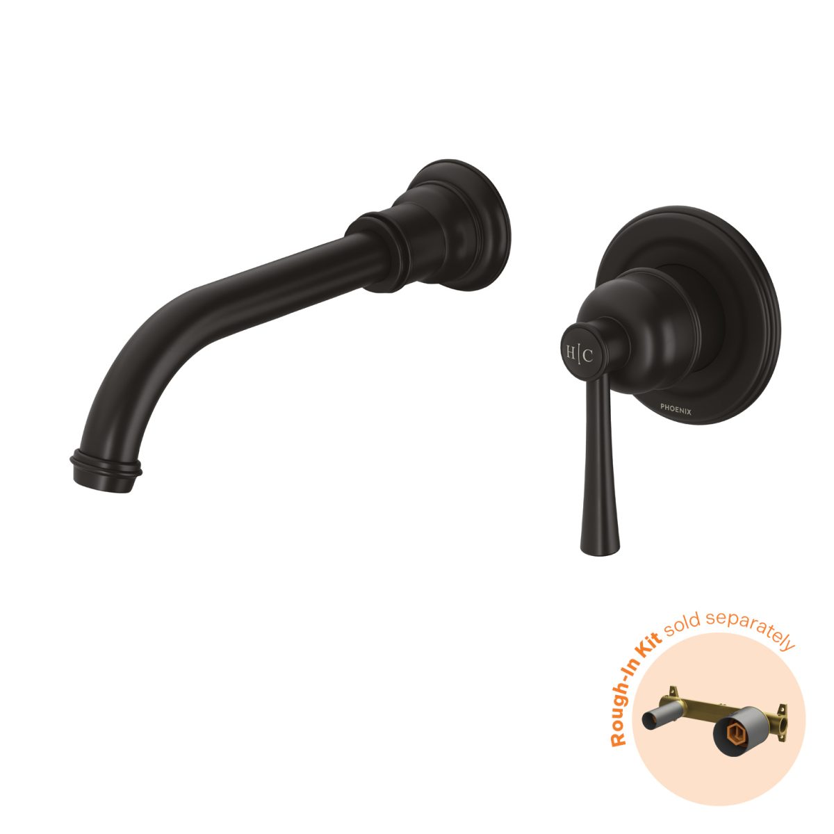 Cromford SwitchMix Wall Basin / Bath Mixer Set 180mm (Fit-Off Kit Only) – Lead Free - Image 2