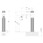 Wiltern Vessel Mixer – Lead Free - Image 5