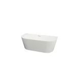 Mila Back to Wall Freestanding Bathtub 1500