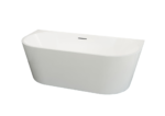 Mila Back to Wall Freestanding Bathtub 1400