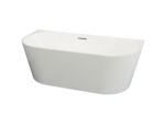 Mila Back to Wall Freestanding Bathtub 1500