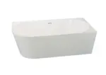 Mila Freestanding Corner Bathtub 1500R - Image 2