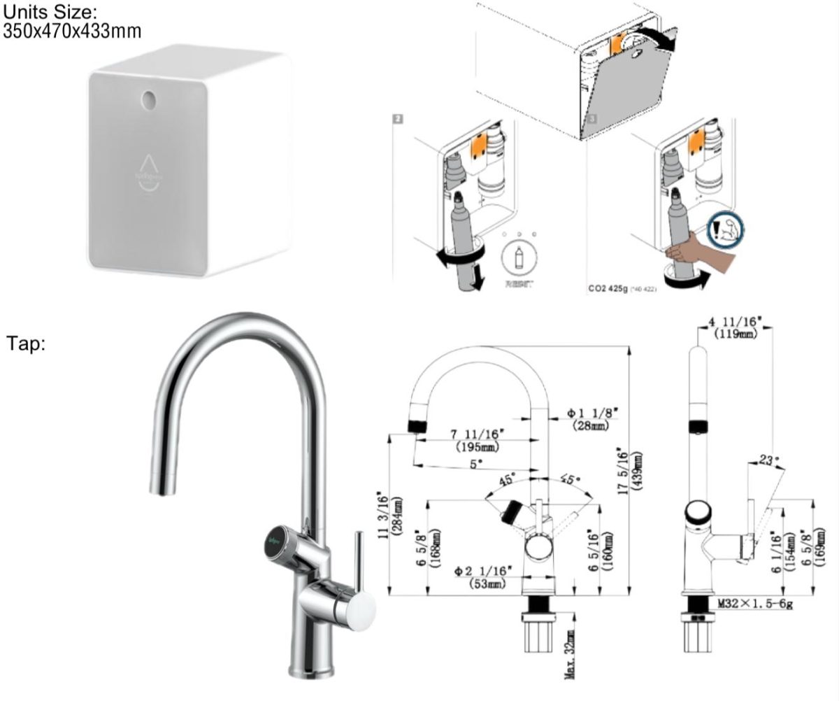 Zumi SpringWhat™ 6-in-1 Tap Brushed Bronze - Image 5