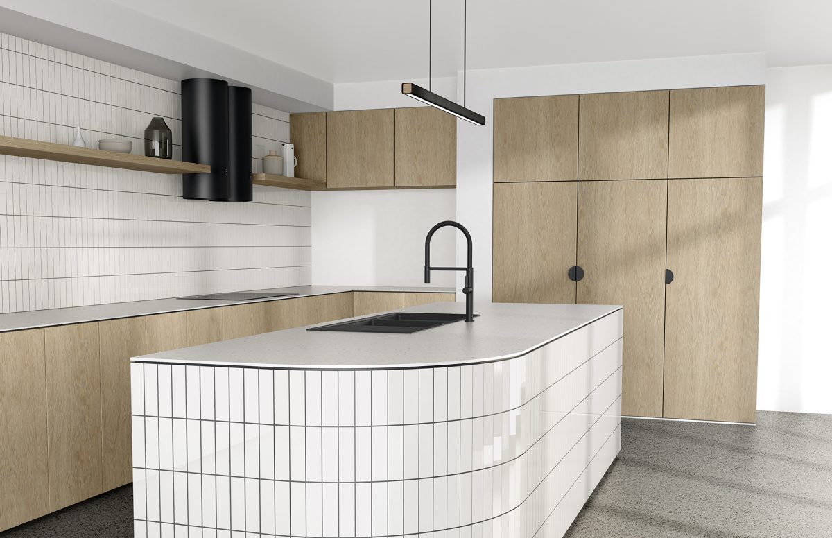 Prize Flexible Coil Sink Mixer 220mm – Lead Free - Image 4