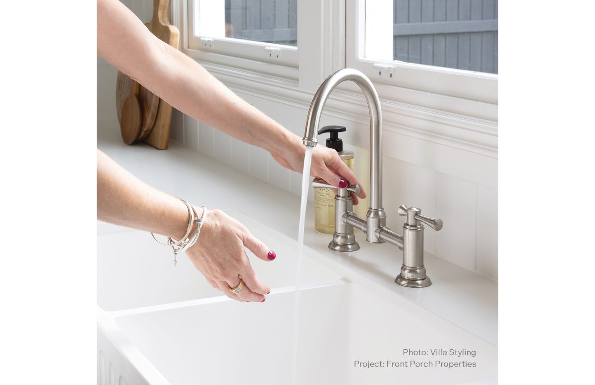 Cromford Exposed Sink Set 180mm – Lead Free - Image 10