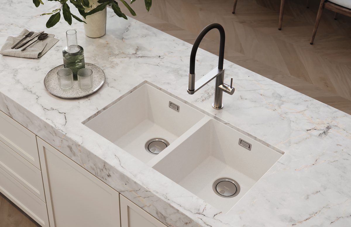 Blix Flexible Hose Sink Mixer 220mm Round – Lead Free - Image 10