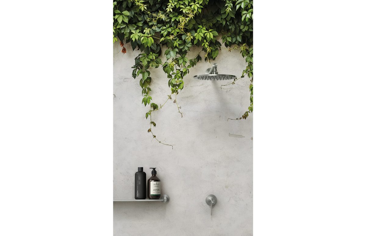 Vivid Slimline SS 316 Shower Arm and 250mm Round Rose - Image 7