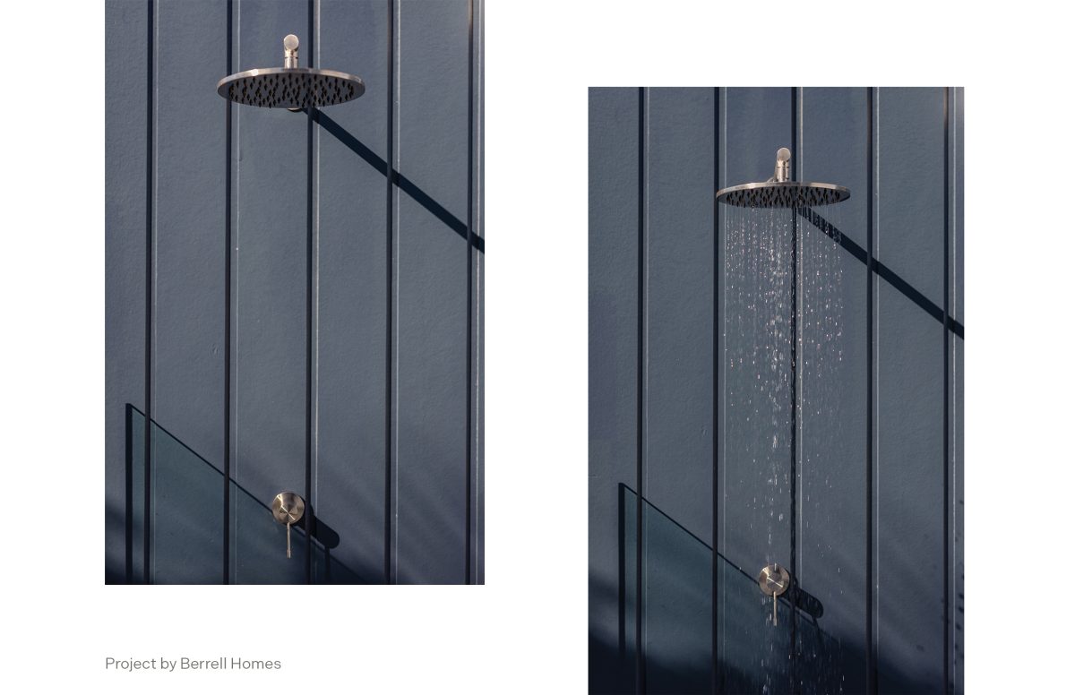 Vivid Slimline SS 316 Shower Arm and 250mm Round Rose - Image 5